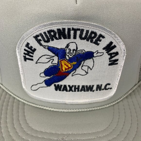 Vintage The Furniture Man Furniture Waxhaw NC Snapback Hat - Picture 2 of 13